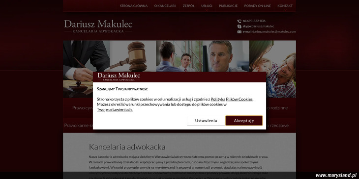 Adwokat Dariusz Makulec