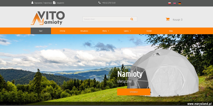 VITO Namioty