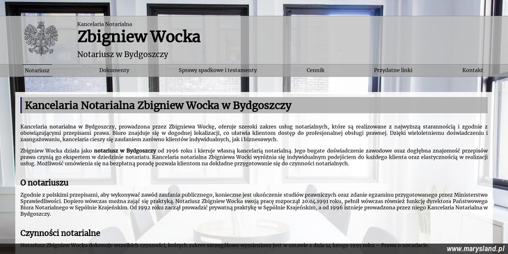 Kancelaria Notarialna Zbigniew Wocka
