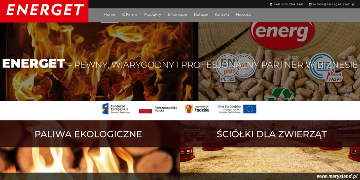 Energet - ekologiczne produkty z biomasy
